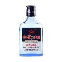 红星二锅头43度八年陈酿(蓝瓶8年)150ml*24(新老包装随机发货)