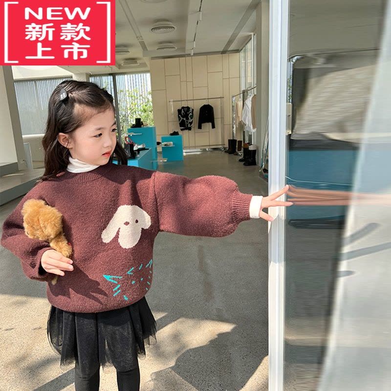 可莉允儿童加绒打底裤2022冬季新款洋气保暖裙裤女宝宝假两件长裤保暖裤图片