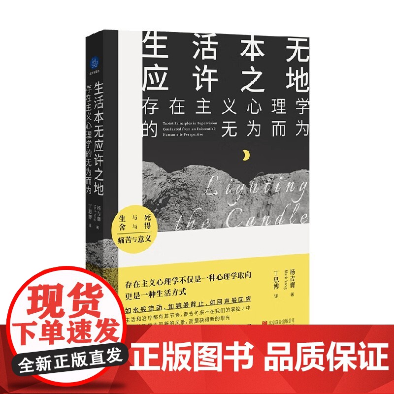 生活本无应许之地 存在主义心理学的无为而为 杨吉膺 著 心理学高清大图