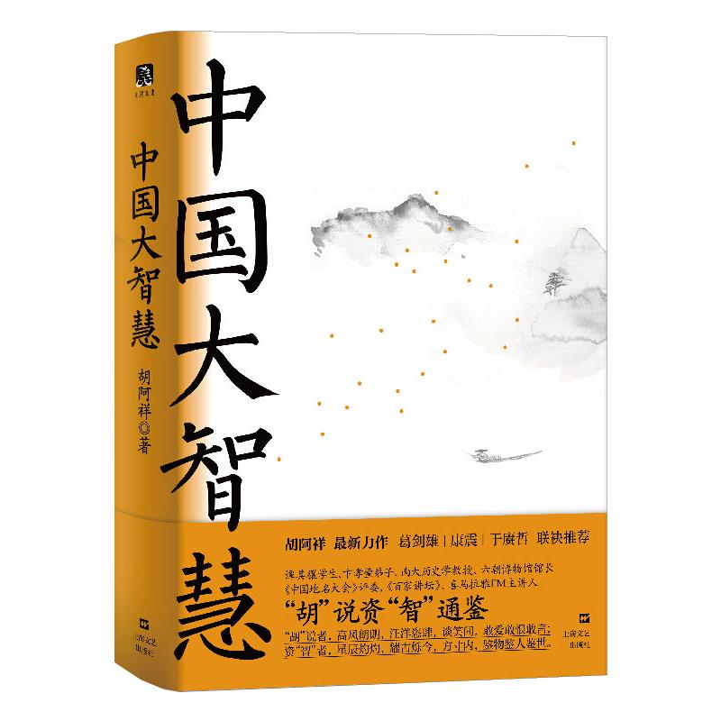 [正版]中国大智慧 胡阿祥 著 历史知识读物社科 书店图书籍 上海文艺出版社高清大图