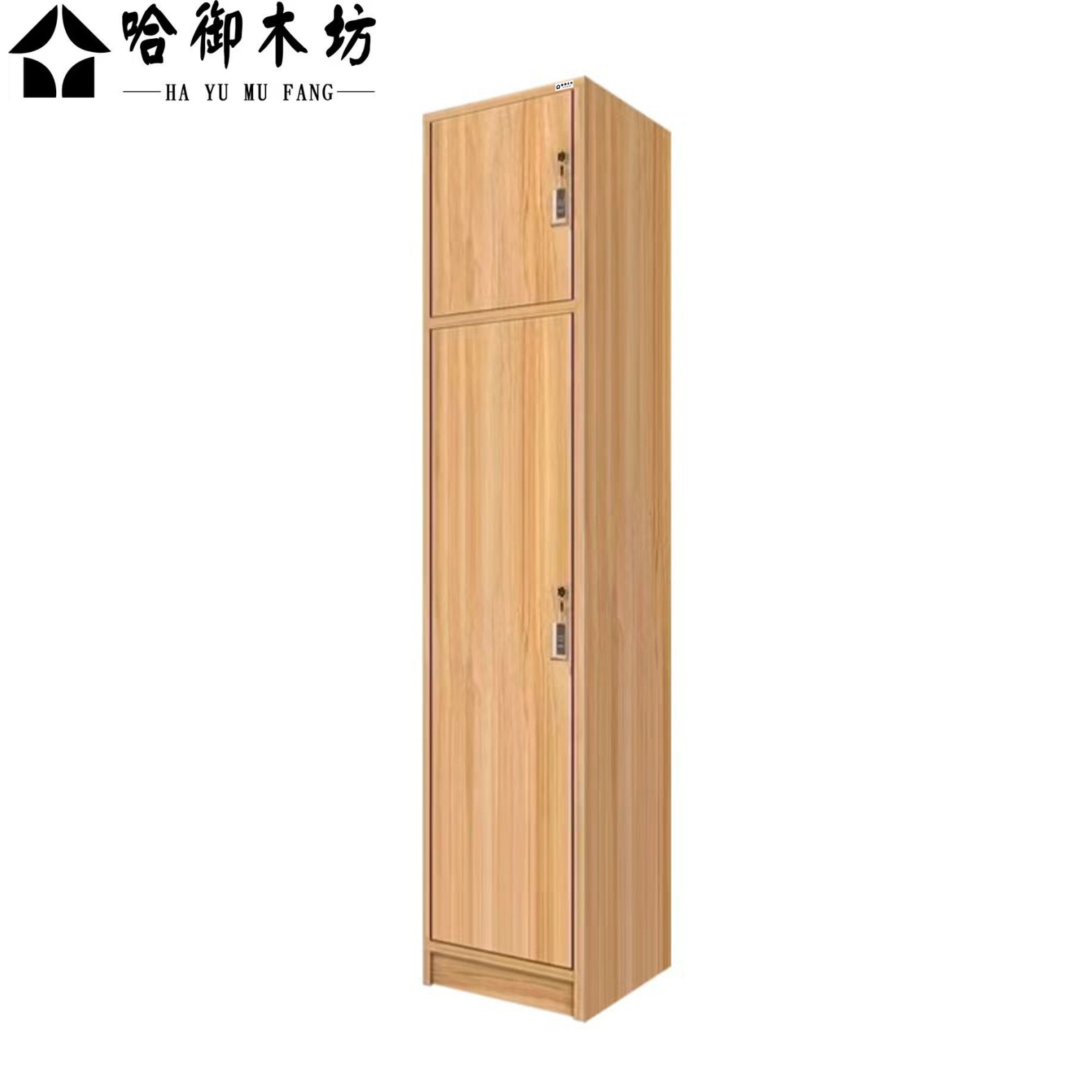 哈御木坊可定制连体更衣柜400*500*1800mm/个高清大图