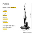 德尔玛（Deerma）防缠绕180°躺平洗地机无线沿边洗拖吸一体机电动拖把 DEM-P20Plus 白黑 标配