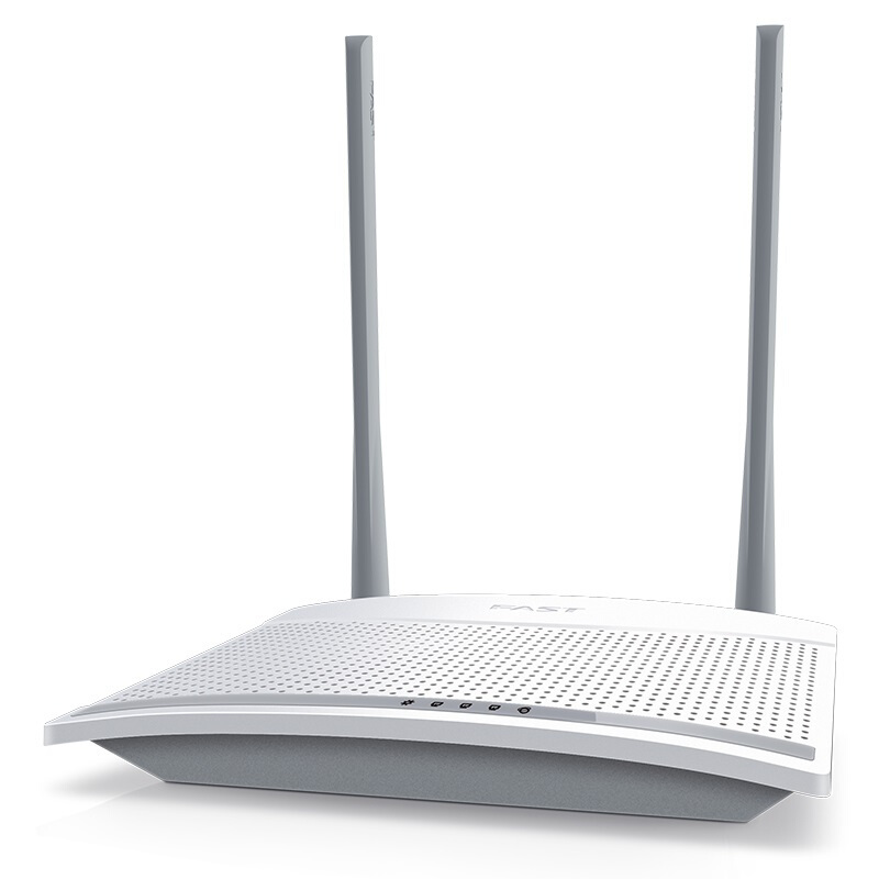 【精选】 迅捷（FAST）FW300R 300M家用wifi无线路由器