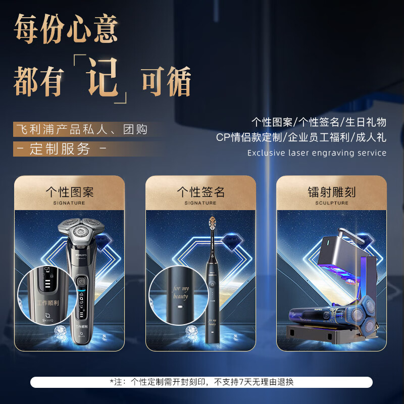 飞利浦(Philips)HX9912/79电动牙刷十二种洁牙模式白色高清大图