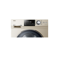 【99新】海尔洗衣机XQG80-HBD14756GU1 8.0公斤 水晶滚筒洗烘一体机上排水样品机