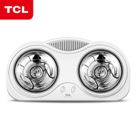 TCL室内家用两灯型双灯灯暖浴霸灯22550壁挂式无需吊顶加热器取暖器卫生间浴室挂墙 灯暖模块