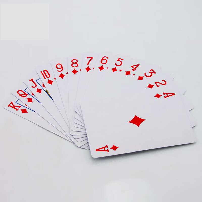 PVC娱乐惯蛋扑克牌套装(含包装盒)