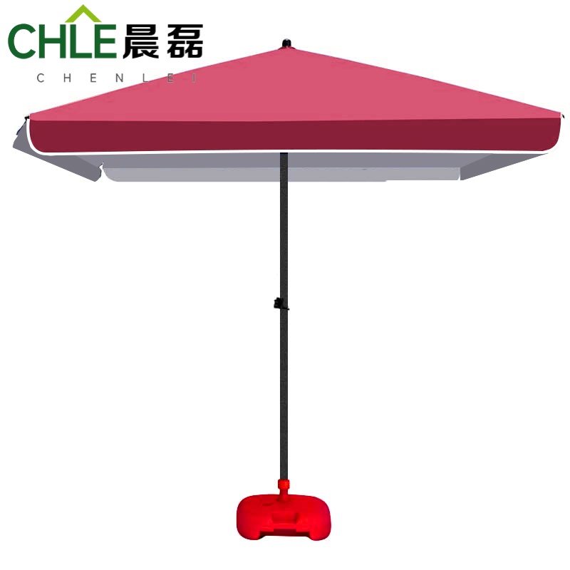 晨磊大伞墨绿+底座/个高清大图