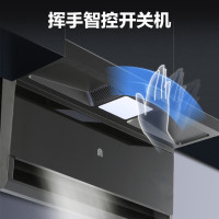 容声(RONGSHENG)吸油烟机家用厨房排油烟机顶侧双吸挥手感应大吸力 免清洗自清洁一级能效K2349