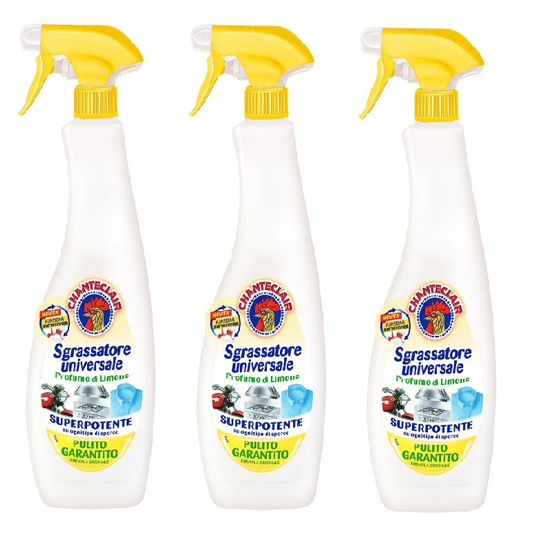 大公鸡管家 多能去污清洁剂600ml黄色-柠檬*3