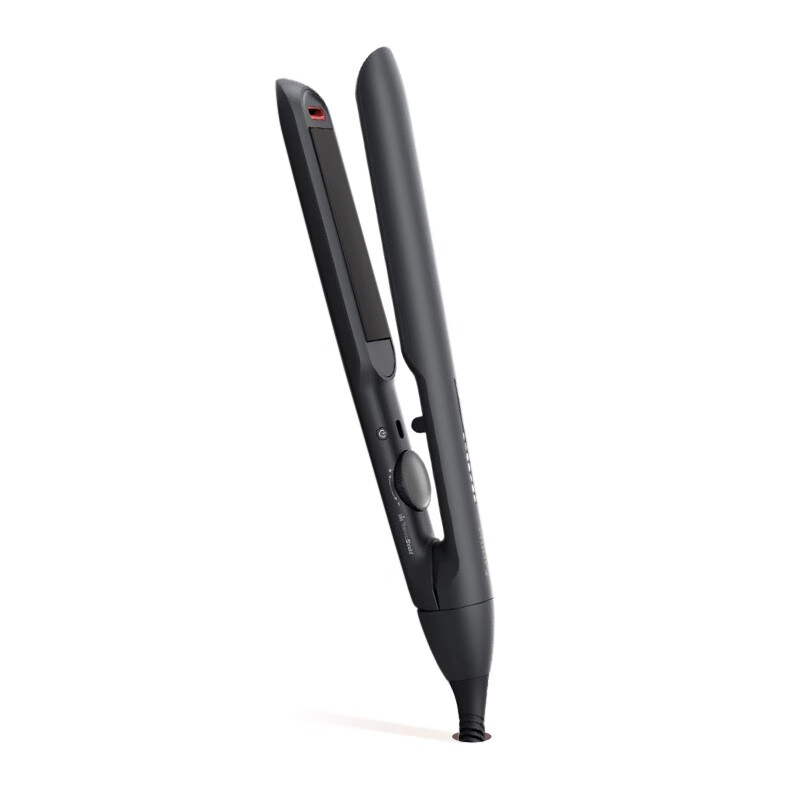飞利浦电卷发棒直板夹 智能温控 卷直两用 BHS510/05 黑色