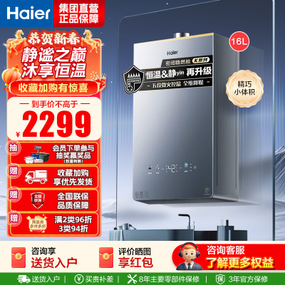 海尔(Haier)燃气热水器 JSQ31-16KL5PRO