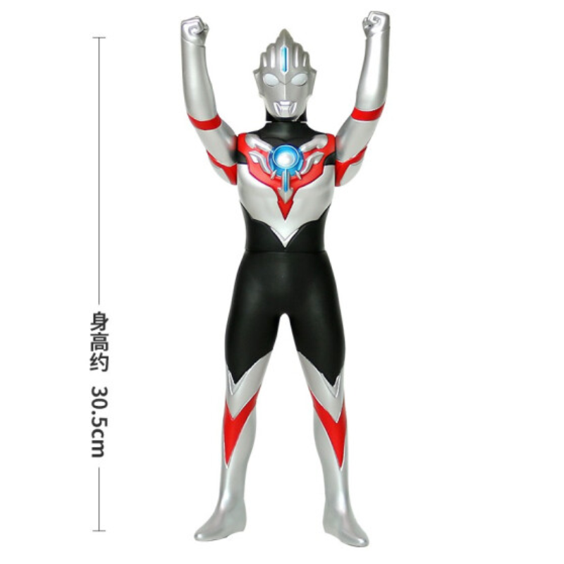 灵动创想奥特曼玩具闪光可动玩偶公仔捷德泰迦怪兽男孩玩具儿童动漫闪光奥特欧布奥特曼(欧布原生)ATM1607