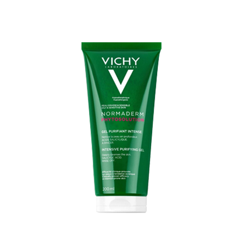 保税|Vichy薇姿净颜无瑕保湿洁面啫喱200ml 祛痘控油清洁