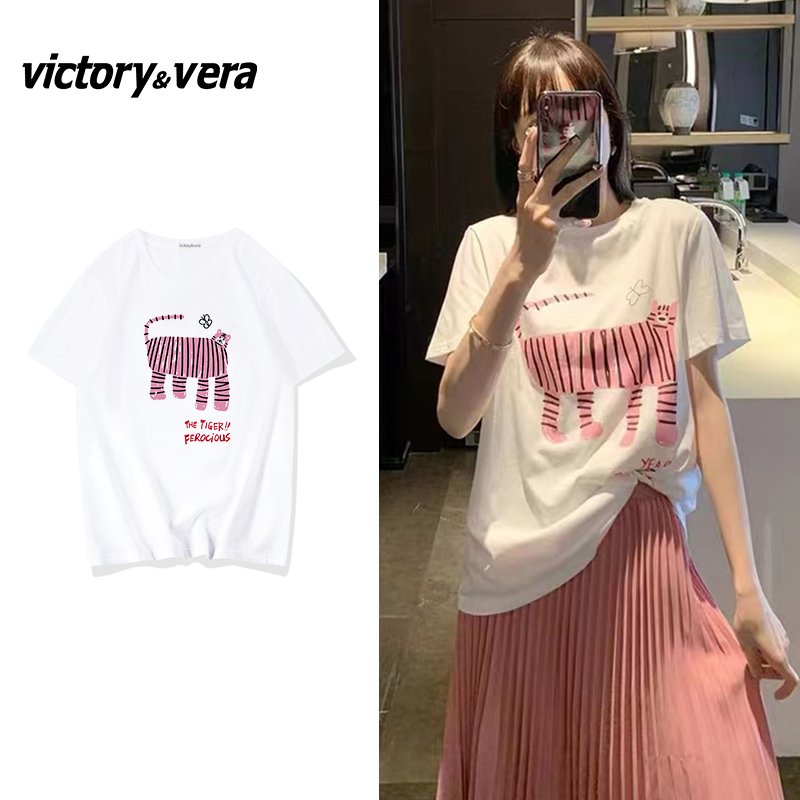 victoryvera女士t恤