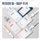 得力(deli)竖式证件卡套 PP防水防尘 员工证学生证公交卡套工卡饭卡胸牌厂牌/门禁挂绳 单只装红色 64821
