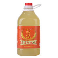 恩楚 湖北十堰房县黄酒洑汁酒 5斤桶装 农家自酿糯米酒 半甜型黄酒