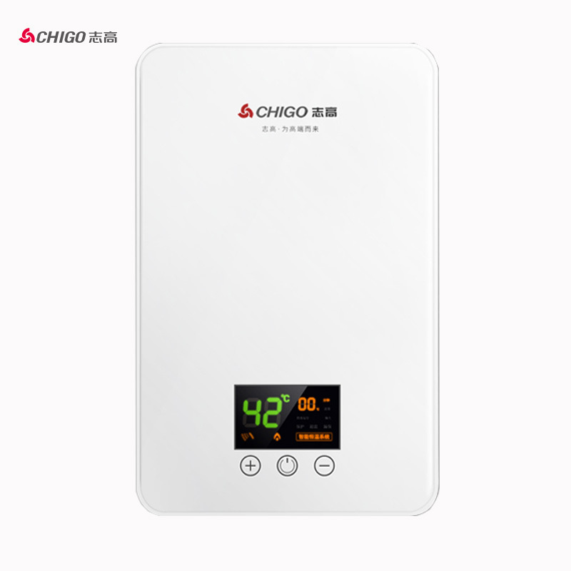 志高(CHIGO)即热式电热水器 快热式热水器触控式 KBR-F60 5.5KW
