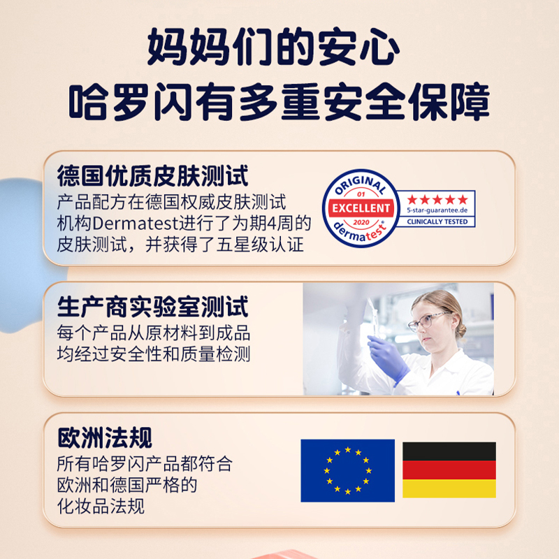 哈罗闪sanosan婴幼儿倍润护肤乳婴儿柔护润肤乳50ML*2瓶高清大图