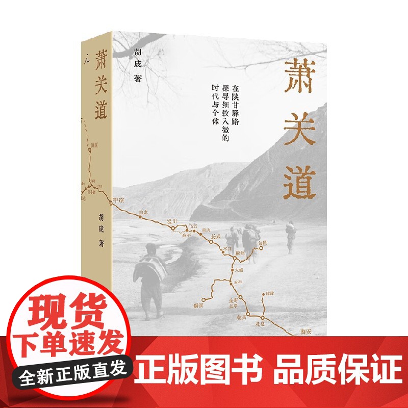 萧关道 胡成著 罗新作序 单向街书店文学奖 年度旅行写作获奖者 在陕甘驿路 探寻细致入微的时代与个体高清大图