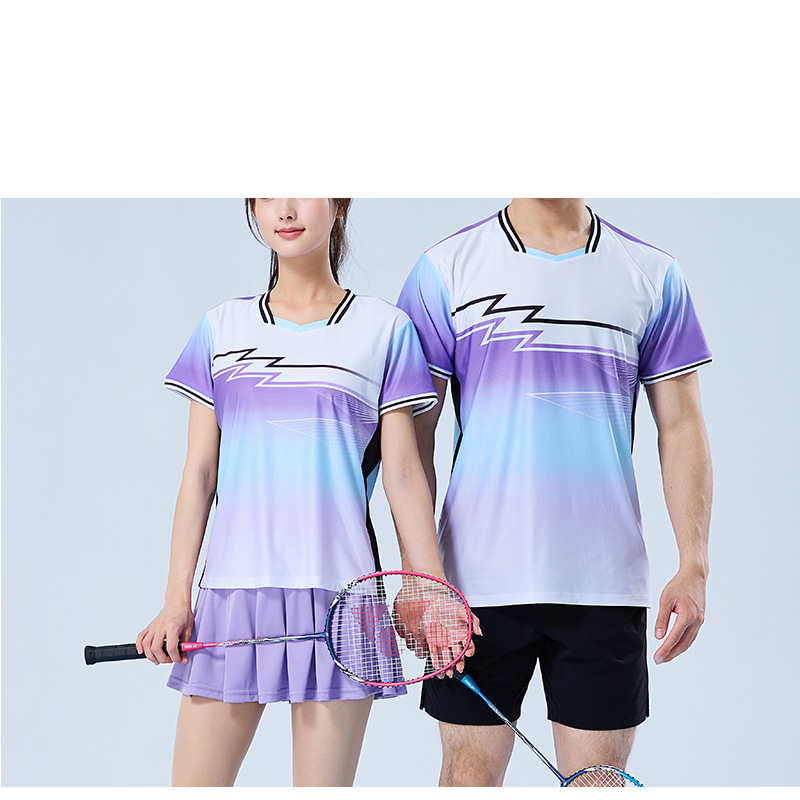 信柏合羽毛球服Y21/套高清大图