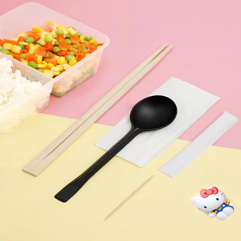 是尚 一次性筷子套装 四合一餐包 800套 CB-B/箱高清大图