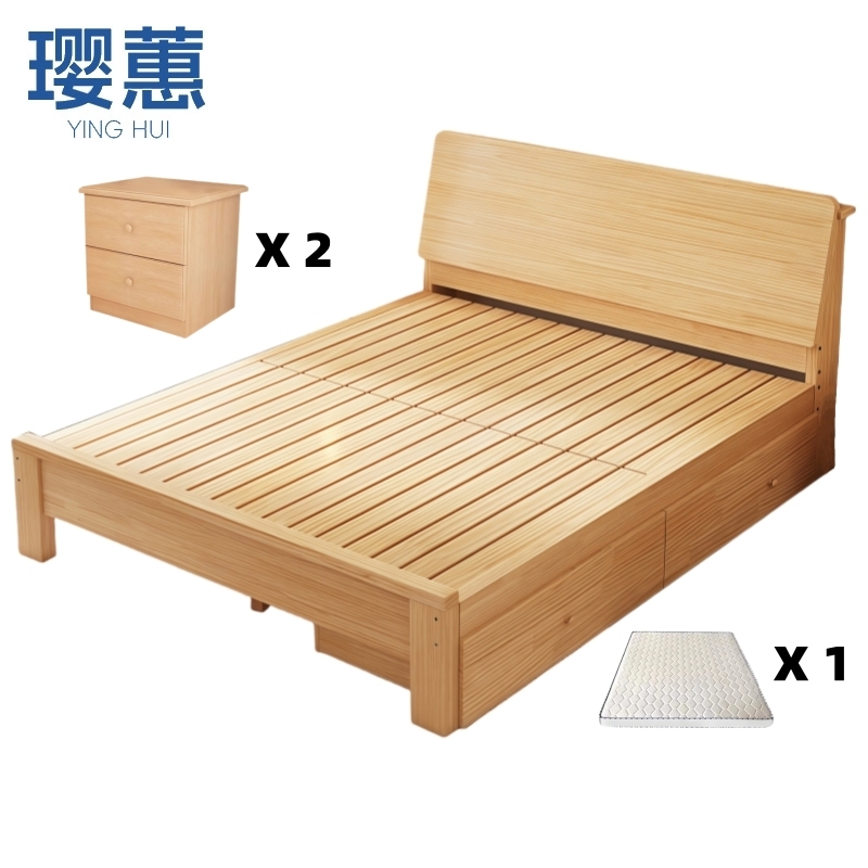 璎蕙 框架床1.5m 套高清大图