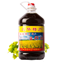 [中华特色]池州馆 安徽池州[莲花峰]原香压榨菜籽油5L/桶 华东