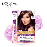 欧莱雅(LOREAL)卓韵霜特润双支膏染发 #3.16深红褐棕色(染发膏染发剂可分次补染遮白盖白 男女通用)