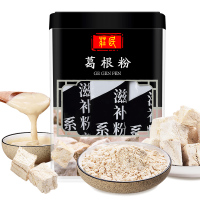 庄民葛根粉120g/罐葛根片冲饮谷物杂粮代餐粉 葛根木瓜魔芋搭配伴侣 独立小包装8g*15冲泡方便