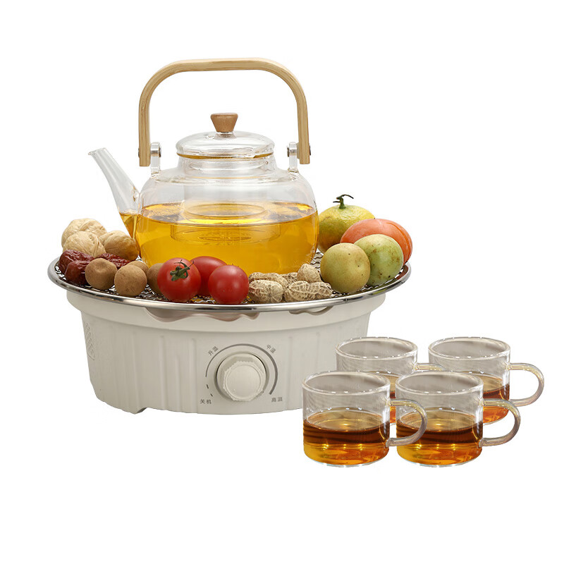 古菲斯 家用多功能煮茶壶 围炉煮茶套装GFWL-227 (一壶四杯)