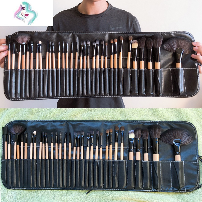 化妆刷32支工具全套初学者化妆师专用影楼动物毛眼影刷彩妆套装你那么