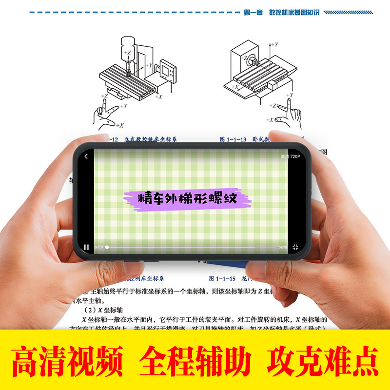 [正版]数控编程与操作从入门到精通 视频同步图解数控加工机床车床与编程教程维护保养 手动数控数据备份与恢复自学机械设计高清大图