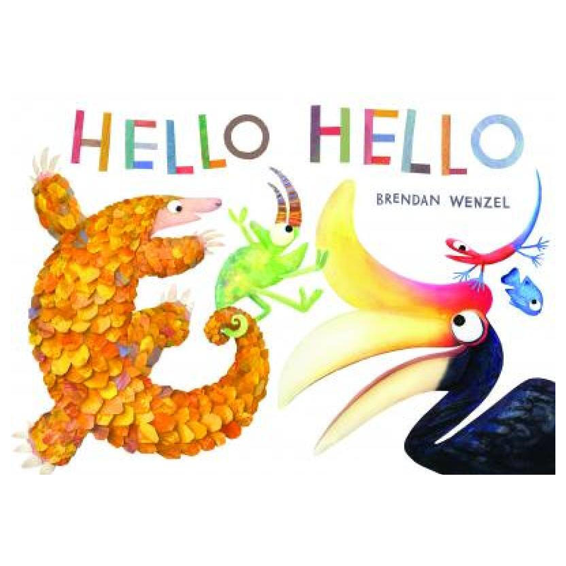 [正版]你好你好 英文原版 Hello Hello 给孩子的世界观启蒙绘本 低幼儿童诗歌书籍 大奖作者Brendan