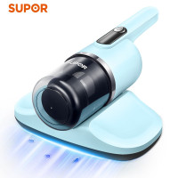 苏泊尔 (SUPOR )除螨仪手持床铺除螨机家用吸尘器 双拍打紫外线杀菌 VCM16A(天青色)