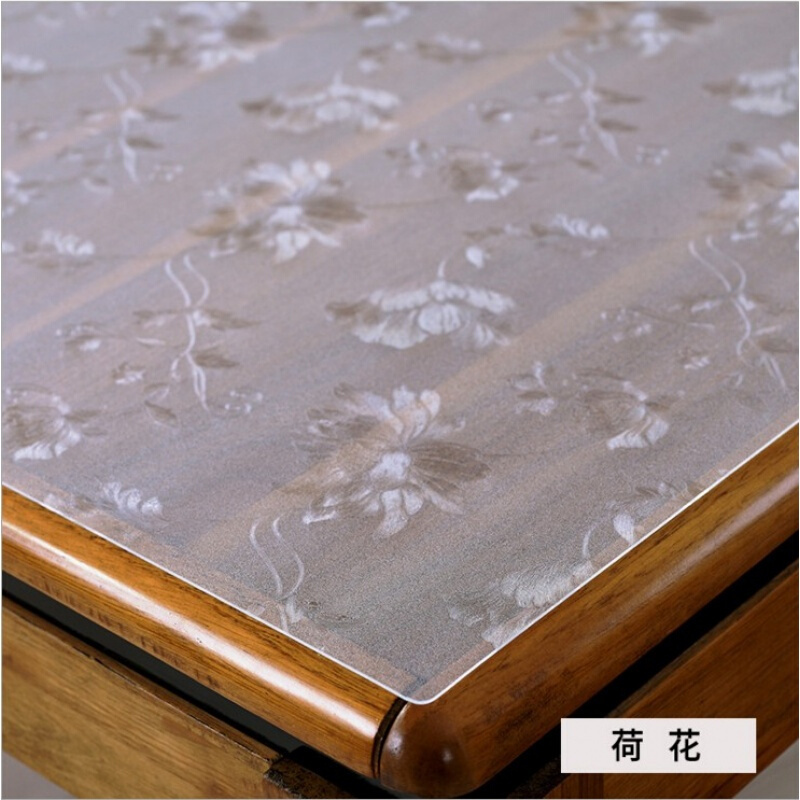 加厚软玻璃桌布透明pvc水晶板餐桌垫塑料防水防油台布茶几布免洗