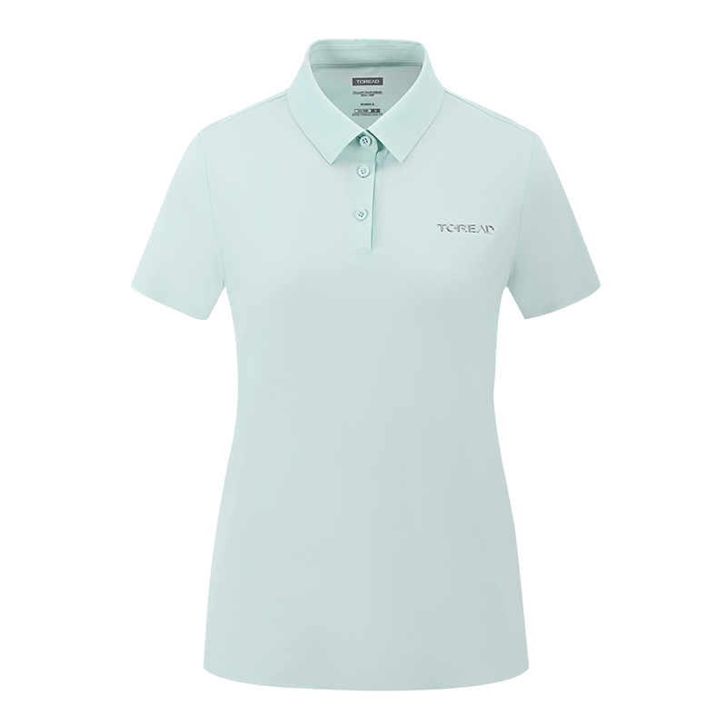 探路者 女式POL0短袖T恤 TAJJAN82593/件高清大图