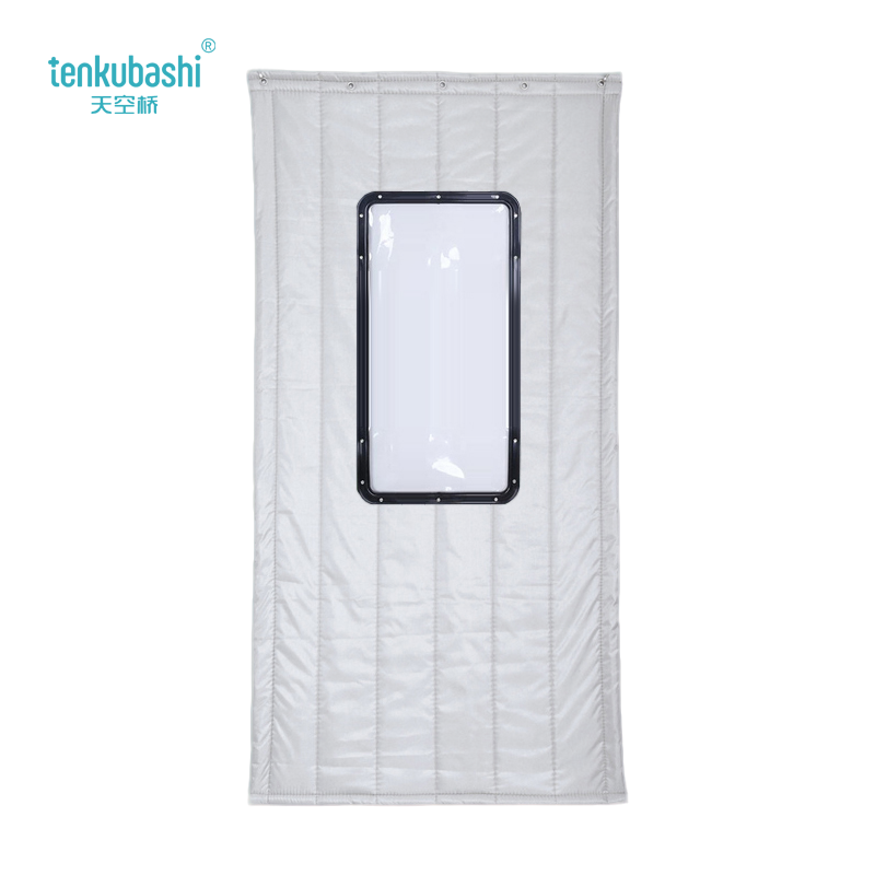 天空桥 棉门帘 MML-256银灰色40*80cm四层棉 平方米高清大图