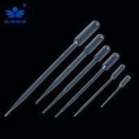 1ml(100支) 塑料刻度吸管 塑料滴管 巴氏吸管一次性滴管0.2/0.5/1ml/2ml/3ml/5ml/10ml