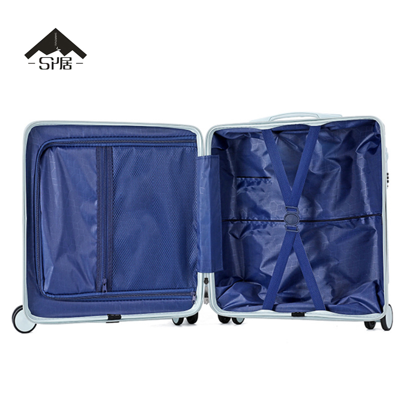 三人居登机箱旅行箱行李箱18英寸SRJ508 (颜色备注)个高清大图