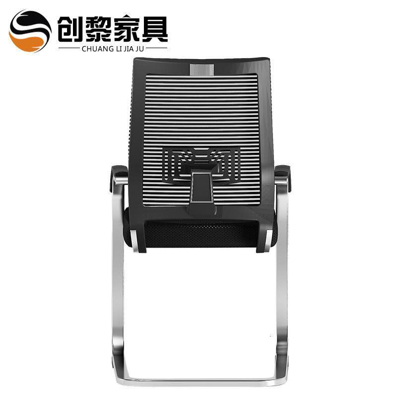 BONJEAN办公椅 电脑家用椅弓形网布接待椅 休闲座椅职员椅会议椅 076图片