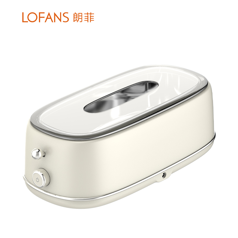 朗菲复古风超声波清洗机无线多模式家用洗眼镜机小型假牙套清洁首饰手表带清洗神器