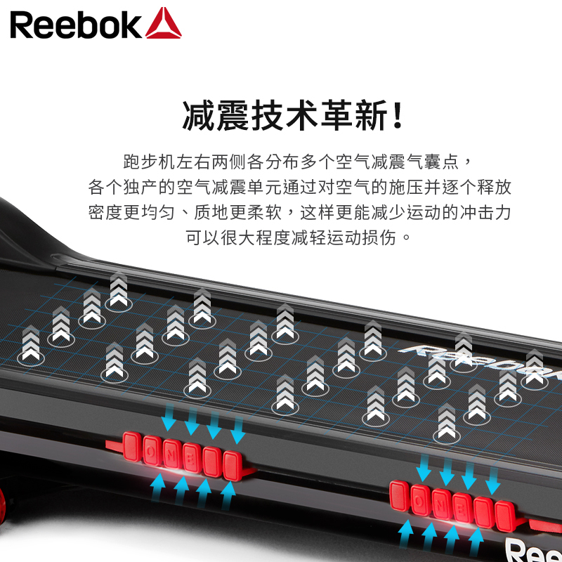 Reebok锐步跑步机家用折叠跑步机