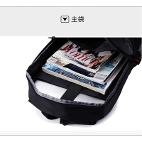 Diplomat 外交官休闲商务双肩背包YH-815L 黑色 单个价