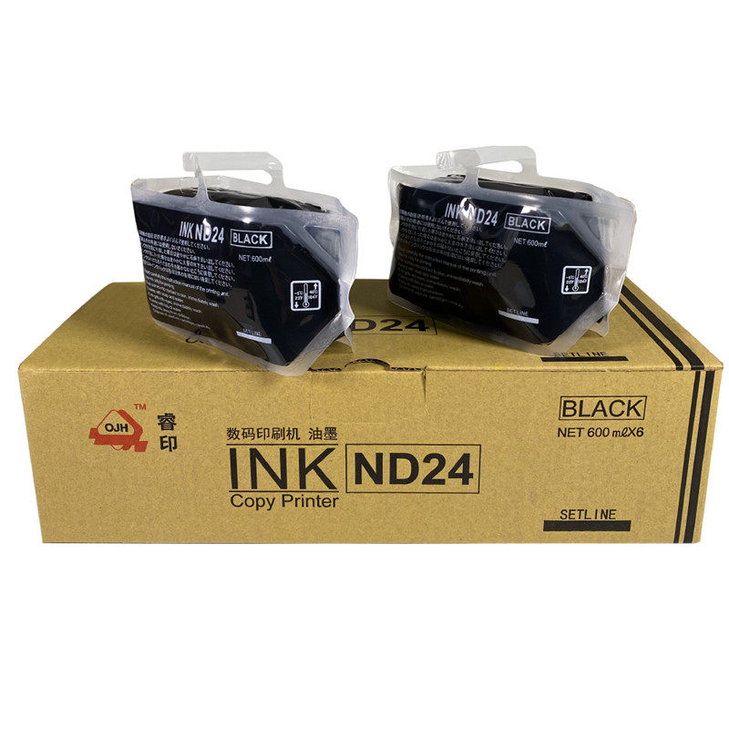 华铭 睿印OJH-ND24油墨适用得宝ND24油墨DP330华汉340 430 440 2530 2540 2930