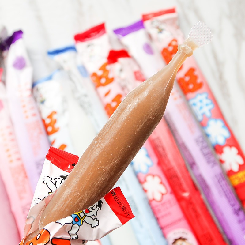 旺旺碎冰冰20根混合装碎碎冰吸吸棒棒冰果味饮料散装高清大图