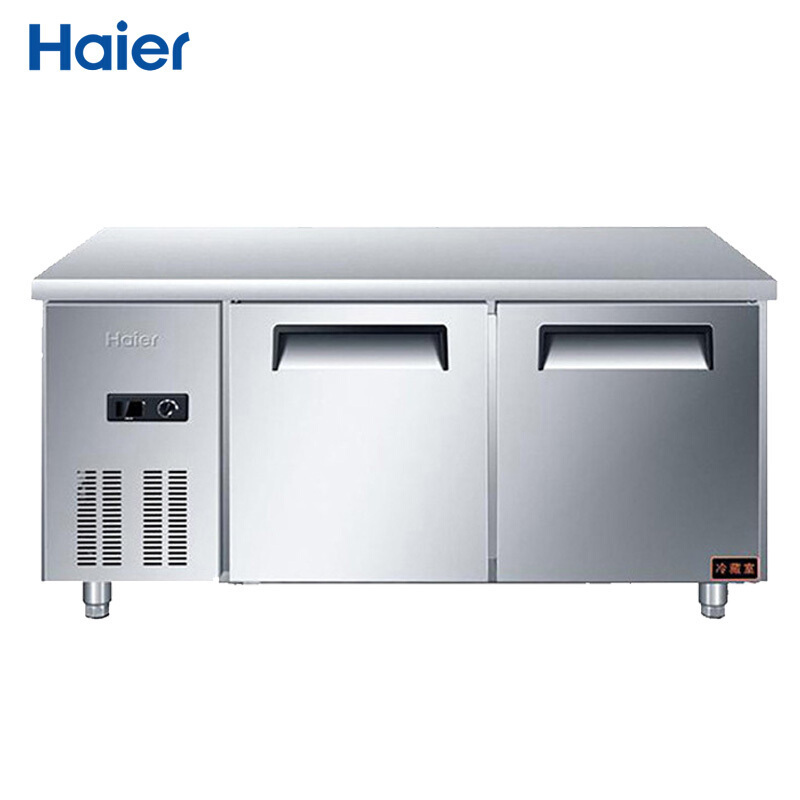 海尔(Haier)冰柜SP-430C/D2 1.8米长 卧式商用冷藏冷冻转换冰柜 冷藏柜 冷冻柜 厨房不锈钢工作台