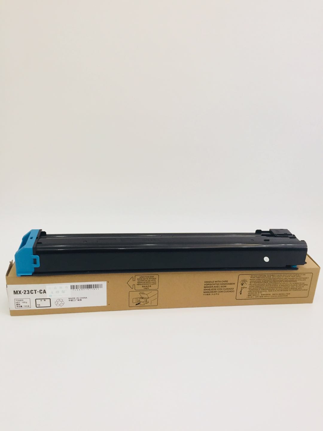 文印保MX-23CT-CA蓝色粉盒(原装粉分装) 适用于夏普2318UC/2018/2338/2638/3138