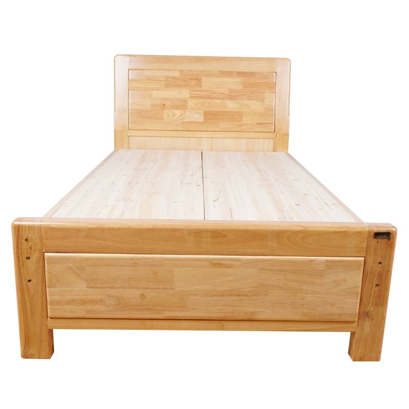 合祥源 简约实木床 2000*1200*420mm QX-C77 张高清大图