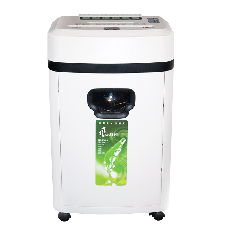 科密空气净化碎纸机 德国5级高保密办公 小颗粒文件粉碎机碎卡光盘 E306CAcomet高清大图